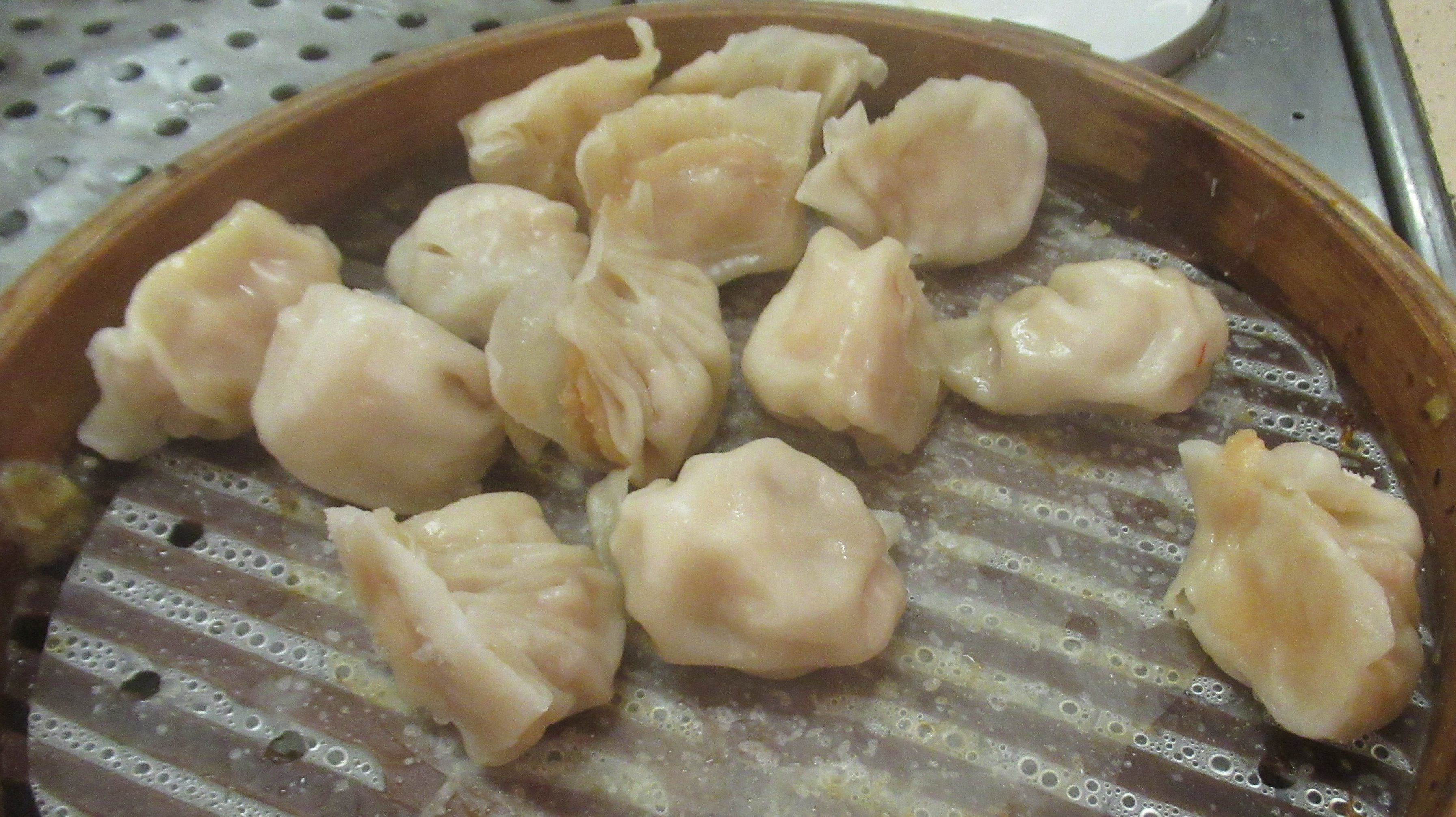 Har gow dumplings served at Café Ilang-Ilang in The Manila Hotel